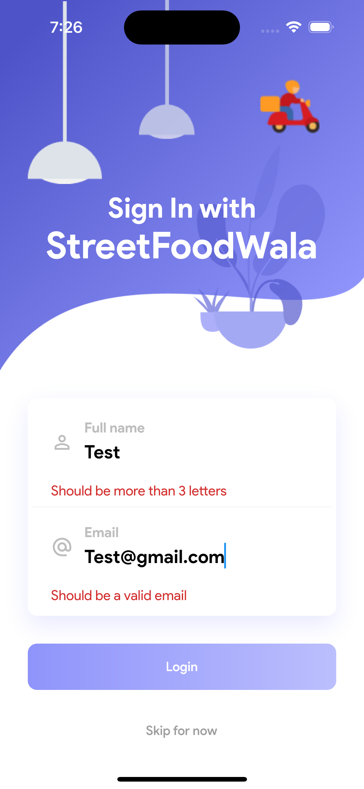 iOS Installation Screenshot